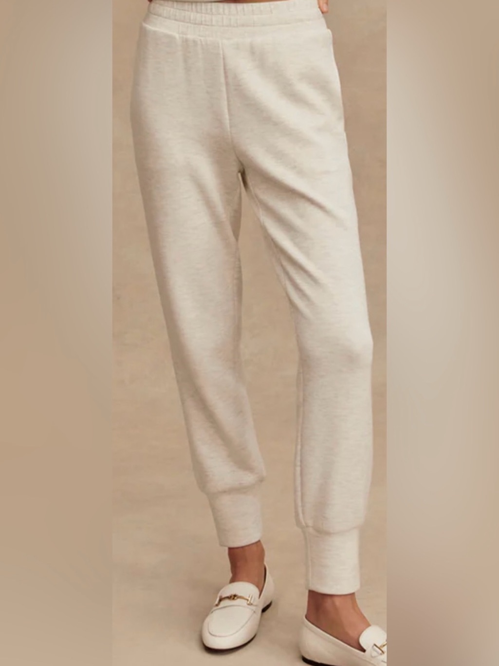 Varley Oatmeal Cozy Track Pants